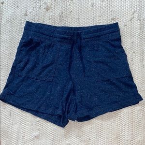 Blue Loungewear Shorts